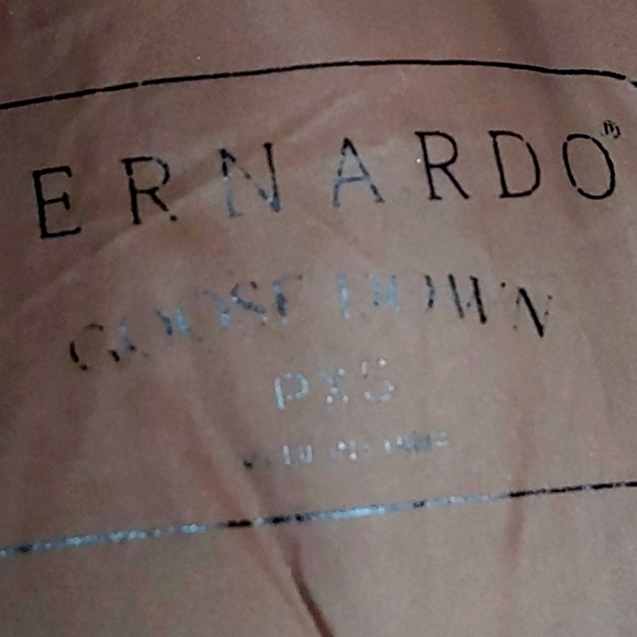 Bernardo Quilted Goose Down‎ Puffer Jacket Bronze Brown Hooded Lightweight PXS - Picture 10 of 10